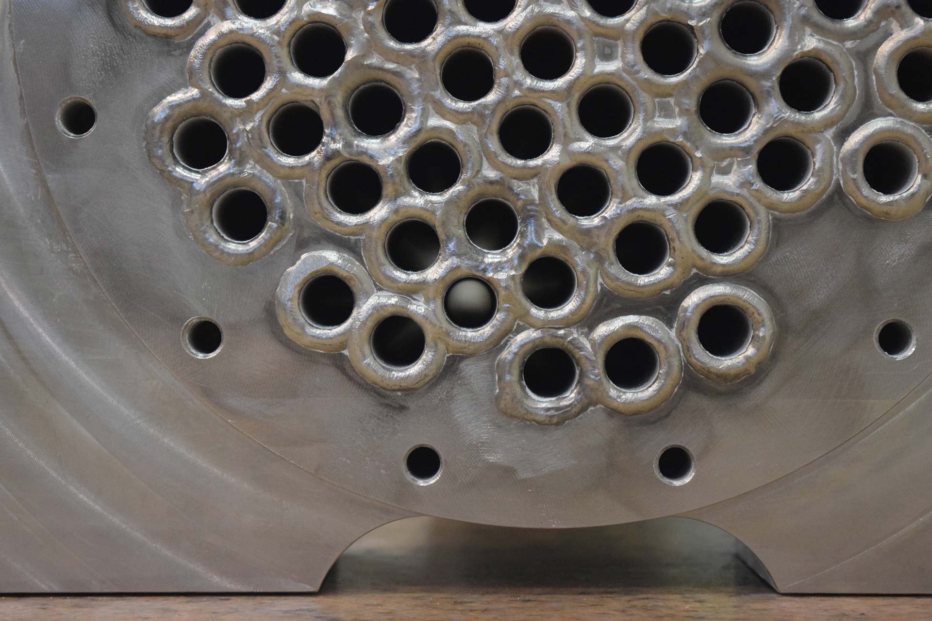 heat exchanger close up